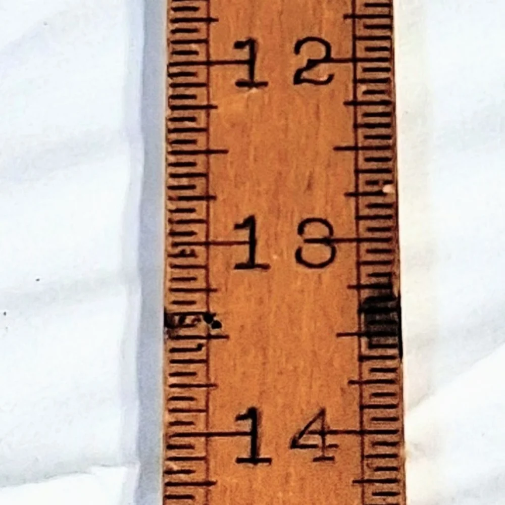 Stanley 34v 1940's Era Vintage Rare Collectible Maple 24" Vertical Ruler - Picture 7 of 12